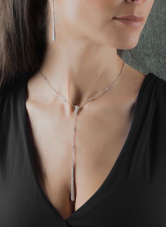 Goccia White Necklace Goccia White Necklace